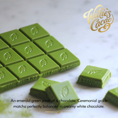 Matcha Bar. White Chocolate w. Ceremonial Grade Matcha