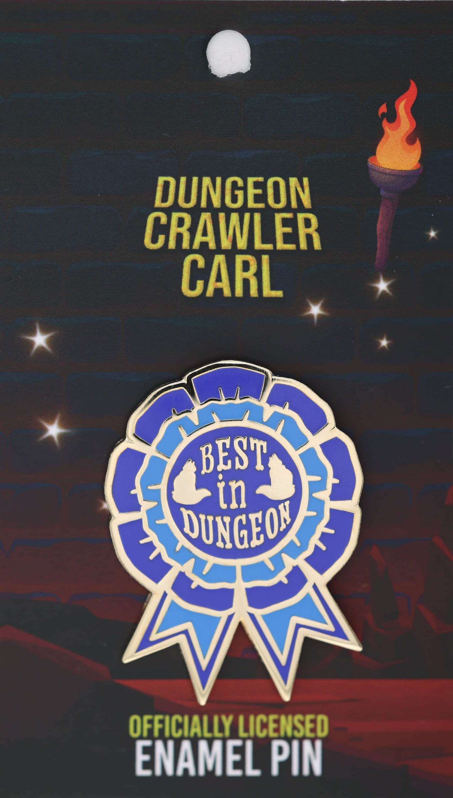 Dungeon Crawler Carl: Best in Dungeon Enamel Pin