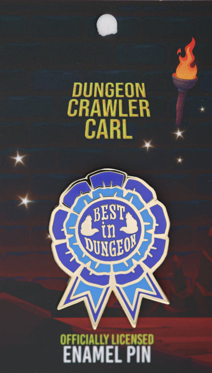 Dungeon Crawler Carl: Best in Dungeon Enamel Pin