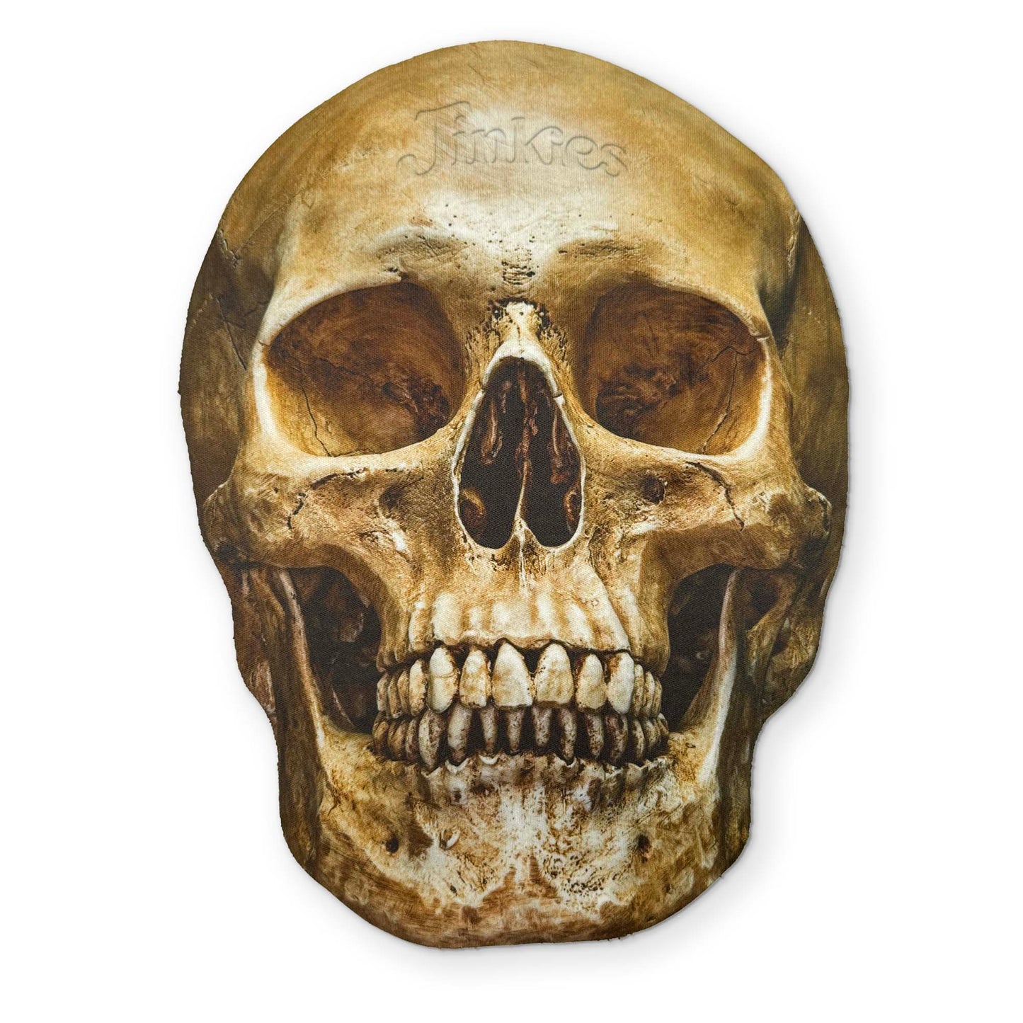 Human Skull Microfiber Glasses Cleaner Cloth