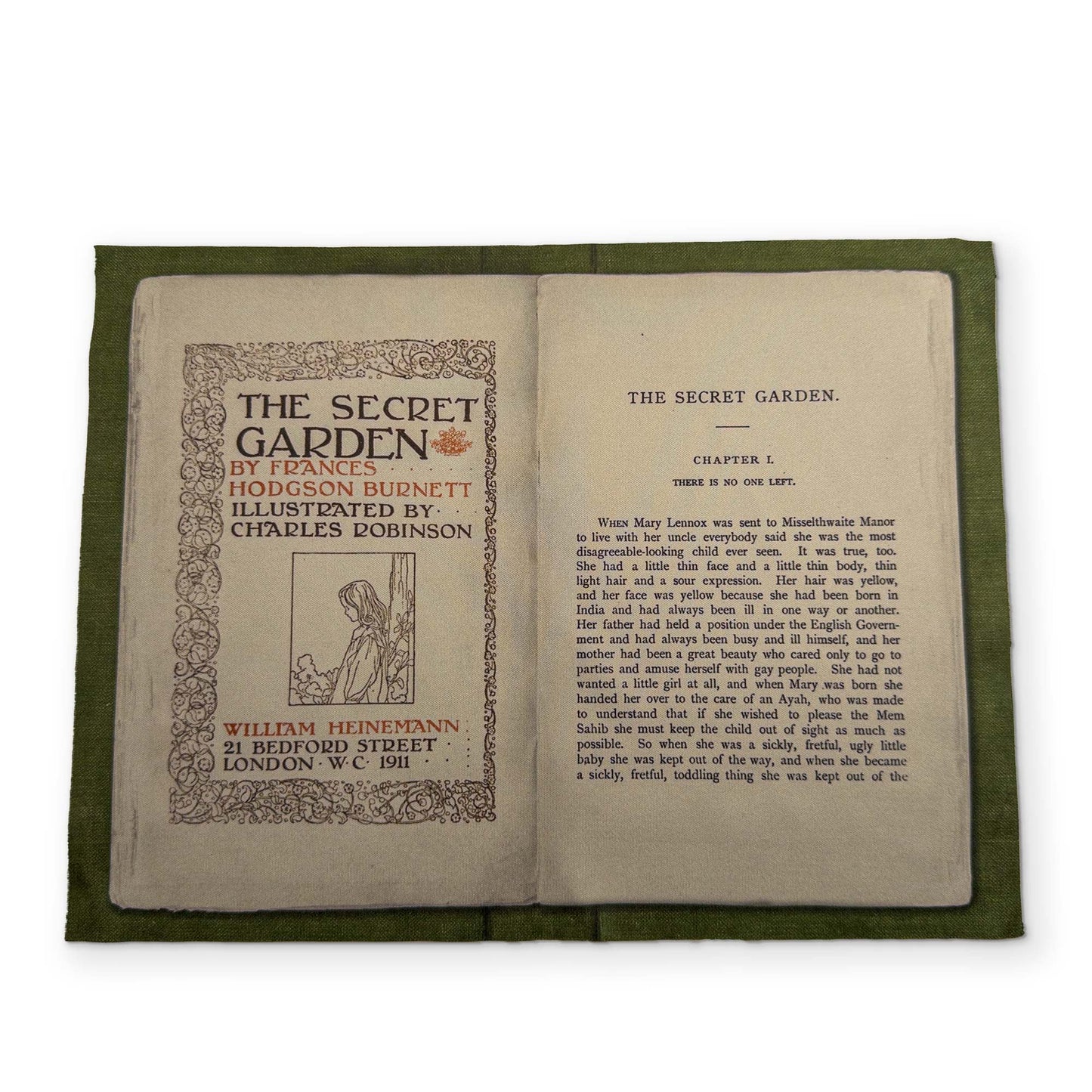 The Secret Garden Script Microfiber Glasses Cleaner Cloth