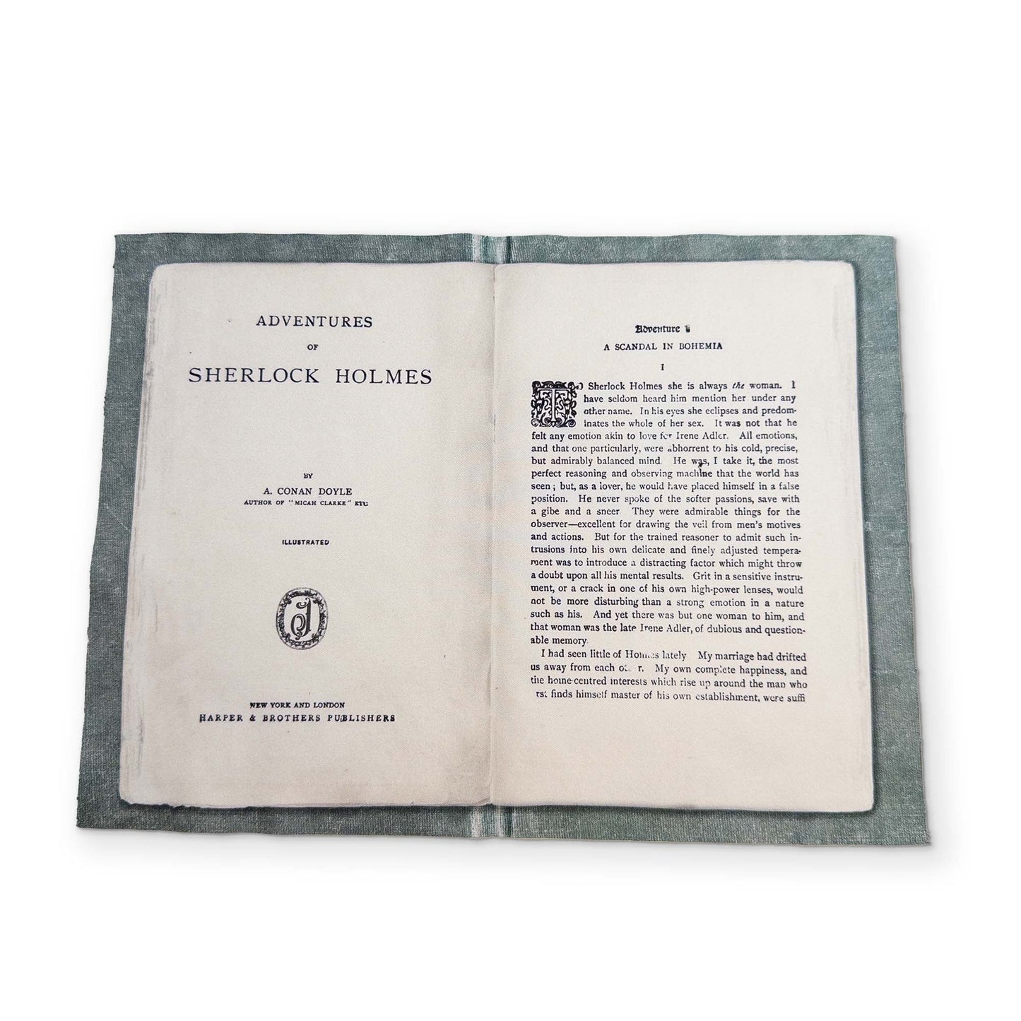 The Adventures of Sherlock Holmes Microfiber Glasses Cleaner Cloth