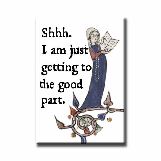 Medieval Marginalia Good PartRefrigerator Magnet