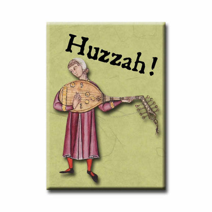 Medieval Marginalia Huzzah Refrigerator Magnet