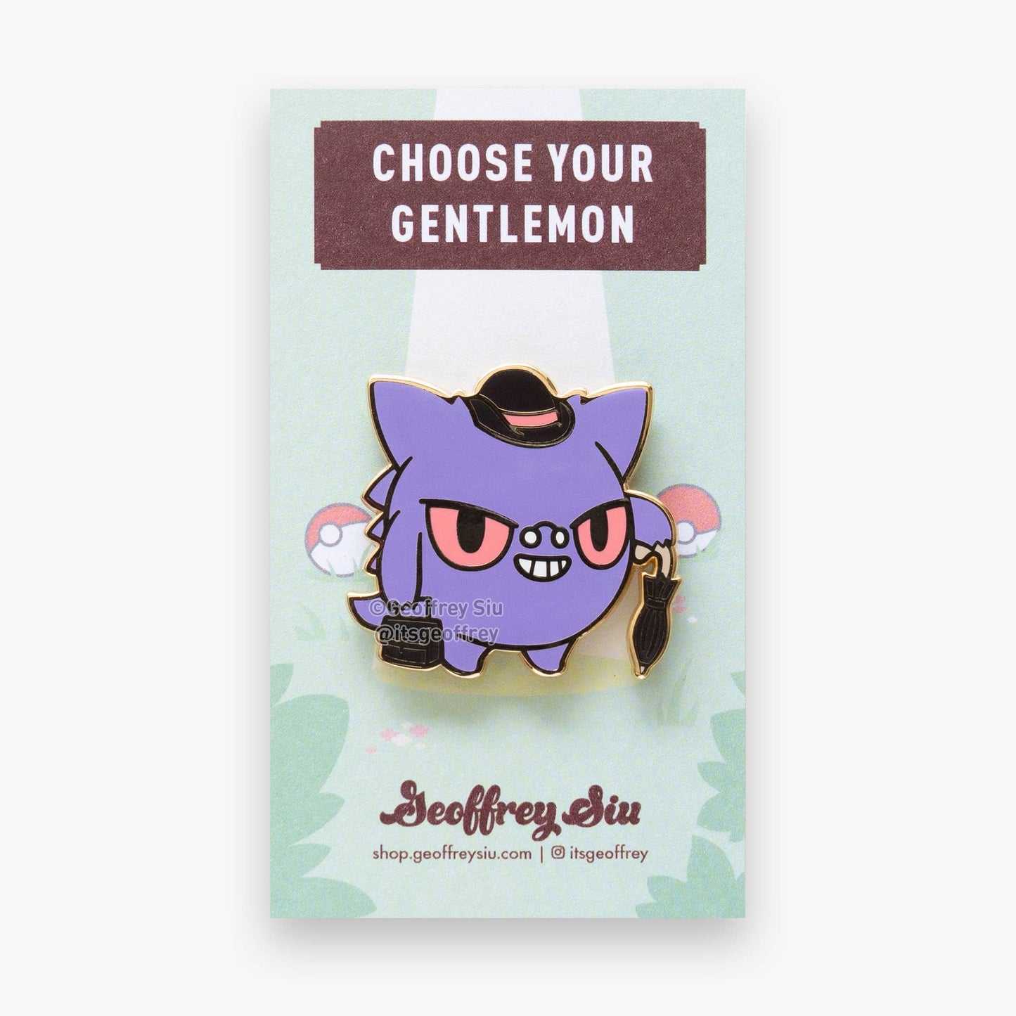 Gengarious Pin (1.5")