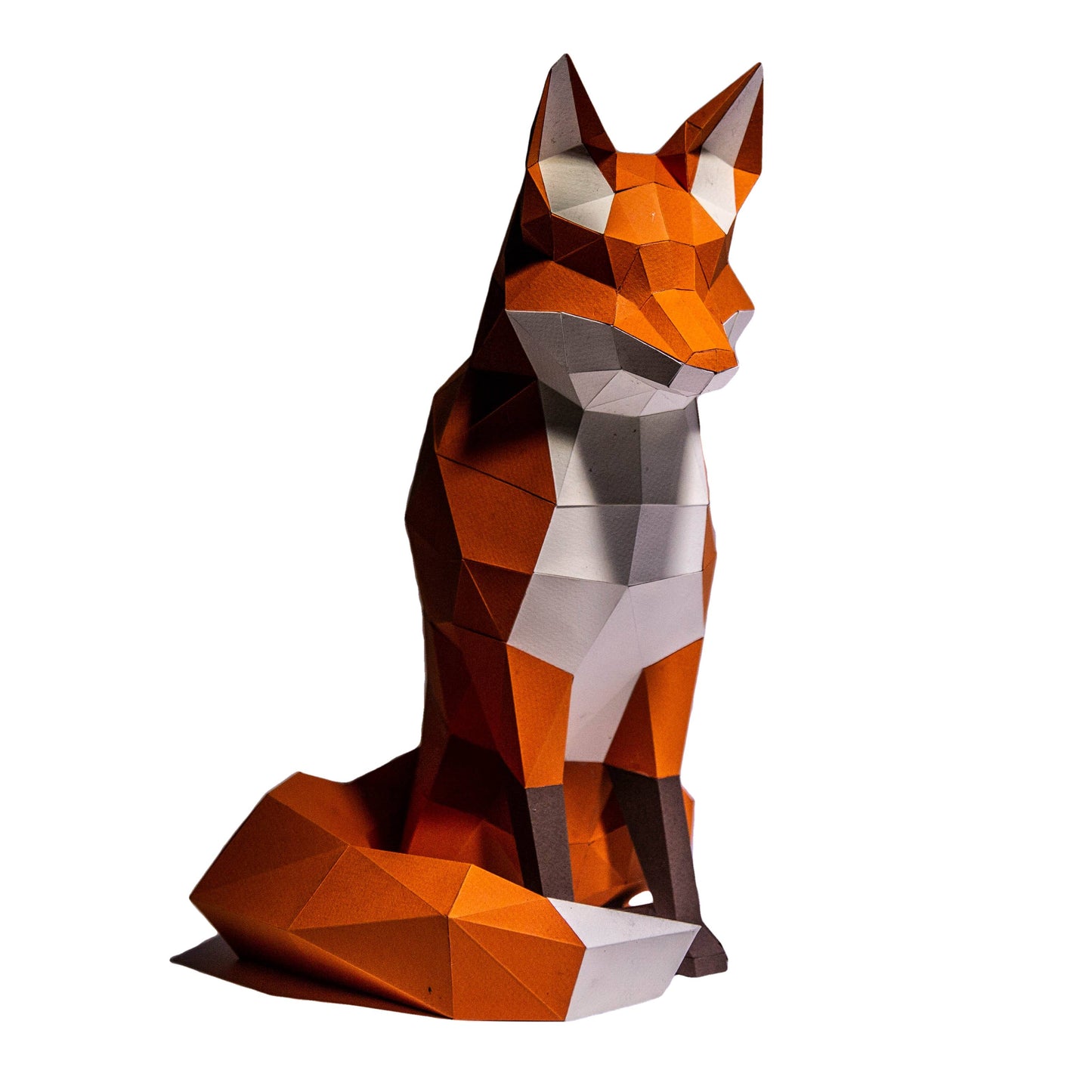Fox 3D Origami Model PaperCraft Kit