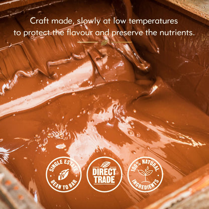 San Vicente 95% Dark Chocolate bar. Soft Fruit Notes. Vegan