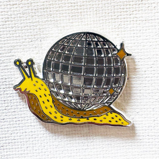 Disco Snail Pin