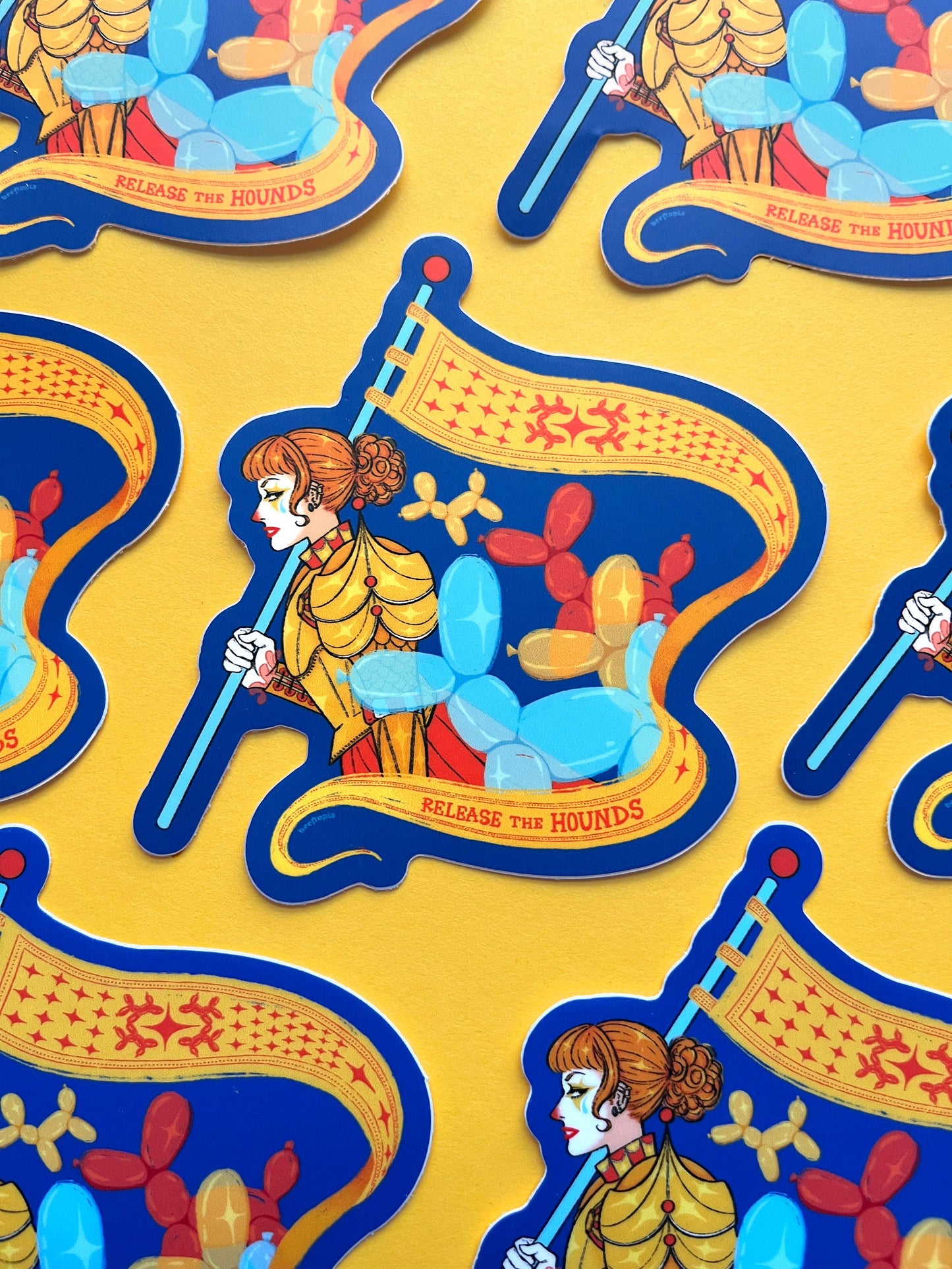 Release the Hounds Waterproof Vinyl Sticker