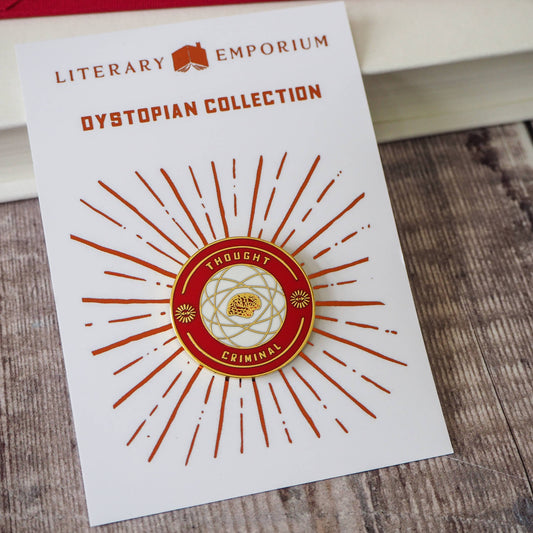 Thought Criminal Dystopian Enamel Pin