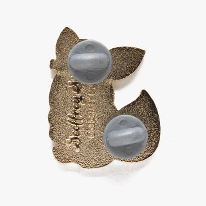 Teavee Eevee Enamel Pin Gentlemon