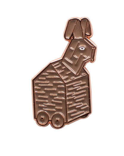 Trojan Rabbit Enamel Pin Set