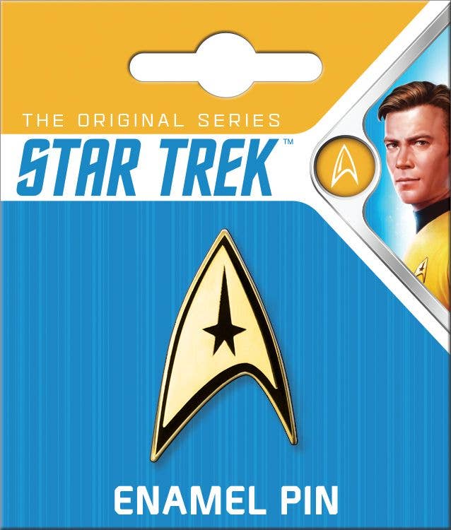 Star Trek Command Insignia Enamel Pins