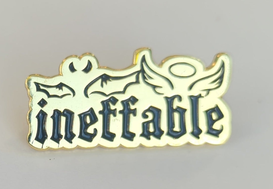 Ineffable Good Omens Enamel Pin