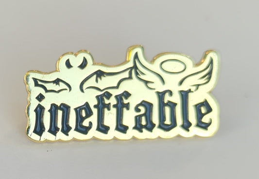 Ineffable Good Omens Enamel Pin