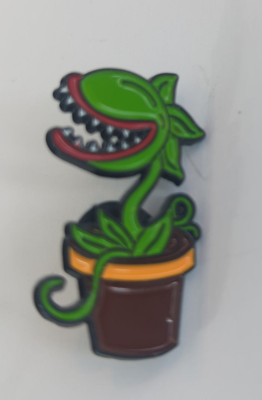 Piranha Plant/Audrey 2 Enamel Pin