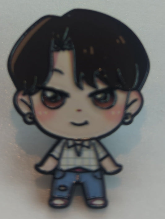 Jinu Boyfriend Mode Kpop KDH Enamel Pin
