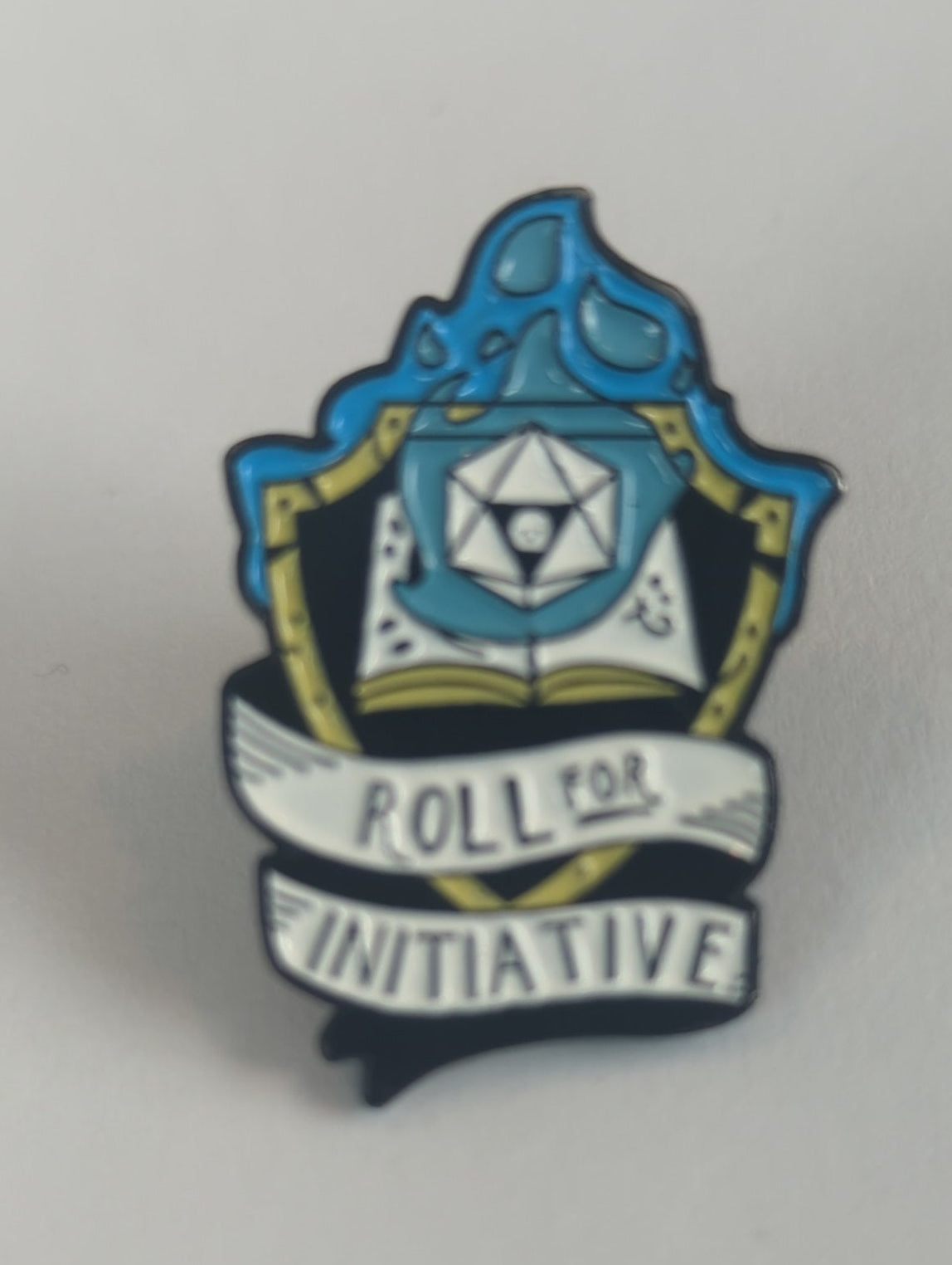 Roll For Inititive Enamel Pin