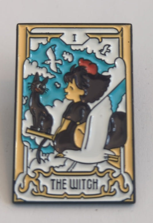 Ghibli Tarot The Witch Kiki Enamel Pin