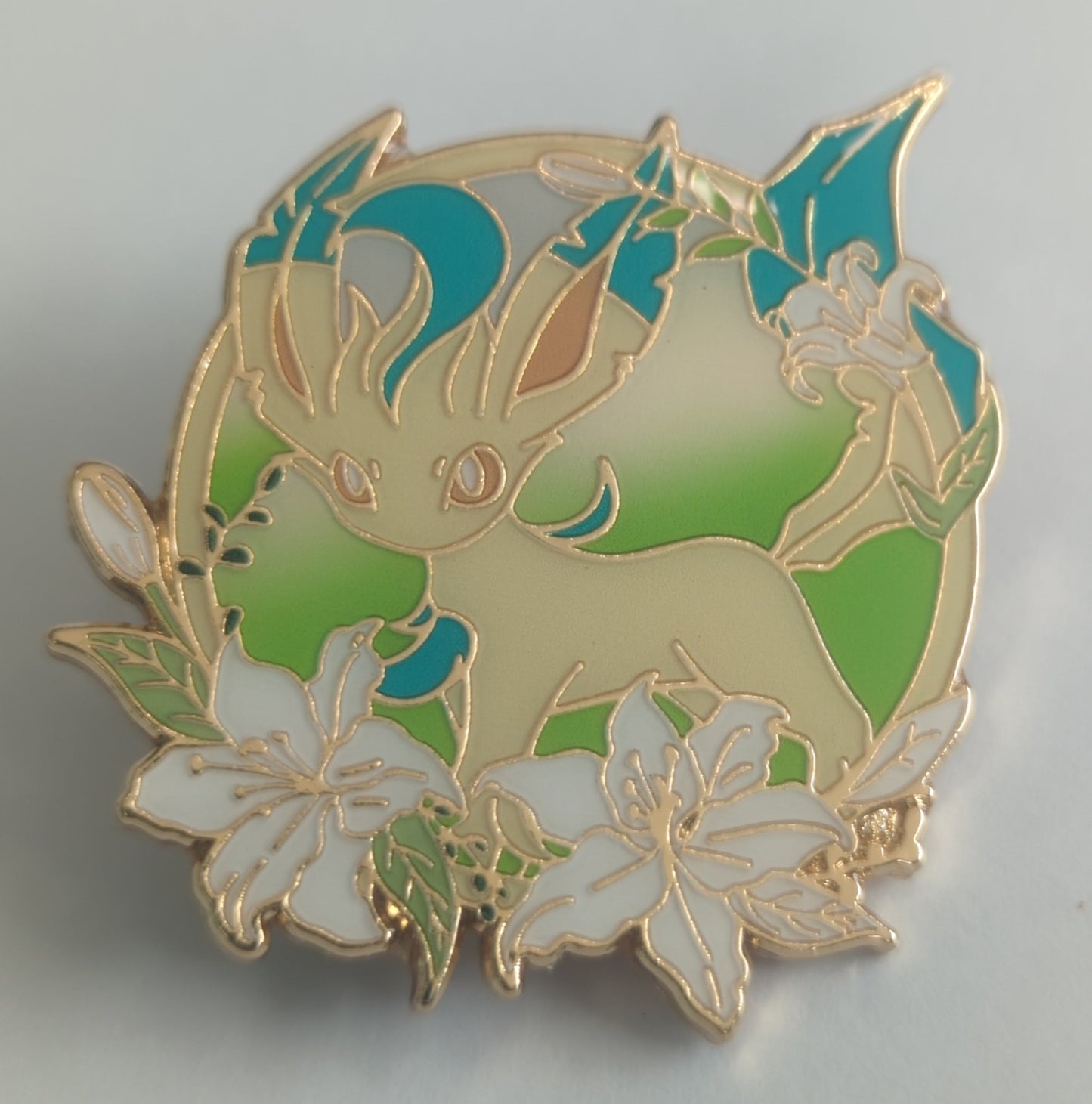 Leafeon Fancy Enamel Pin