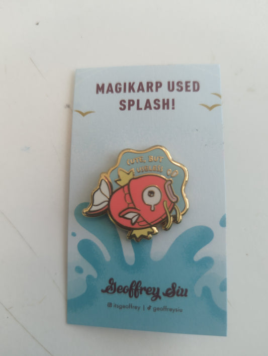 Cute, but Useless Magikarp Enamel Pin