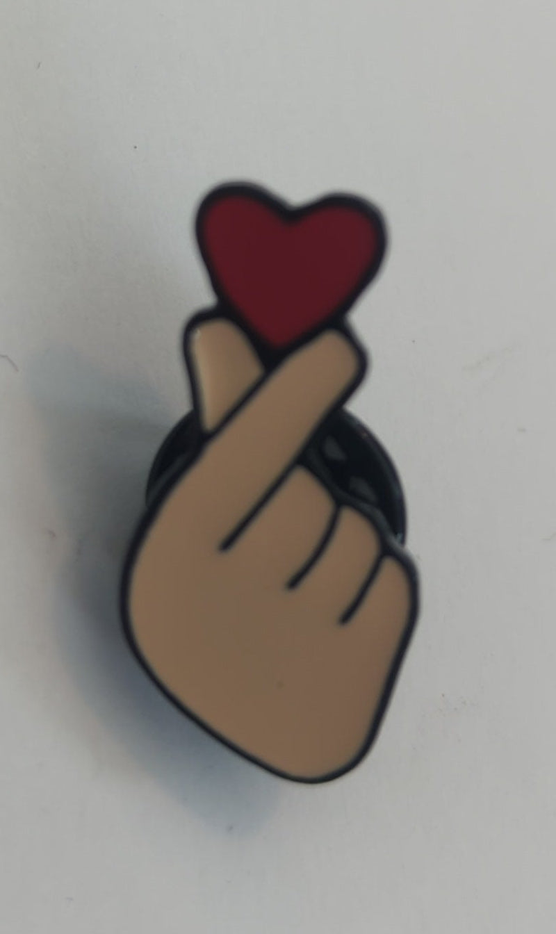 Kpop Love Enamel Pin