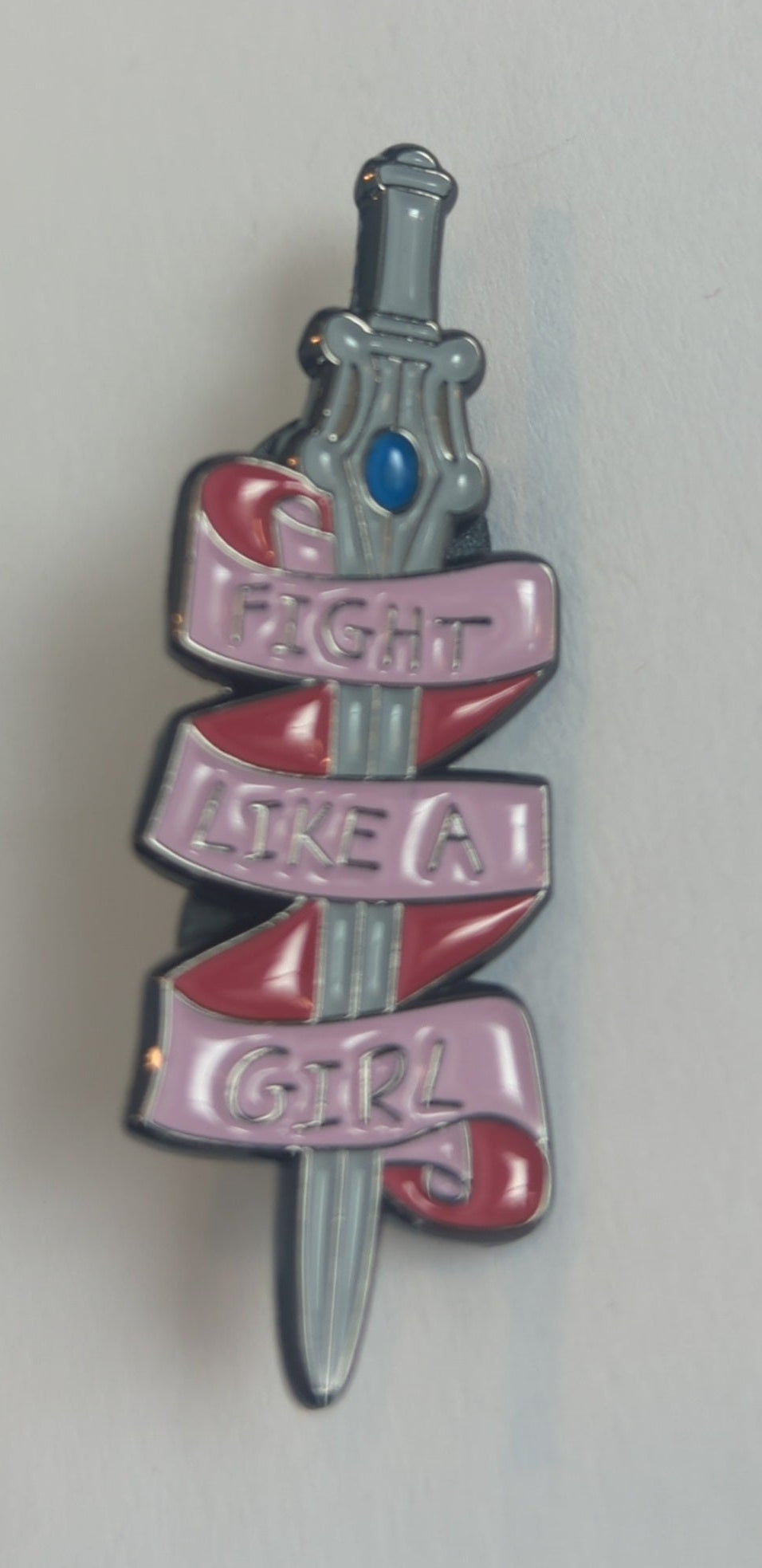 Fight Like A Girl Shera Enamel Pin