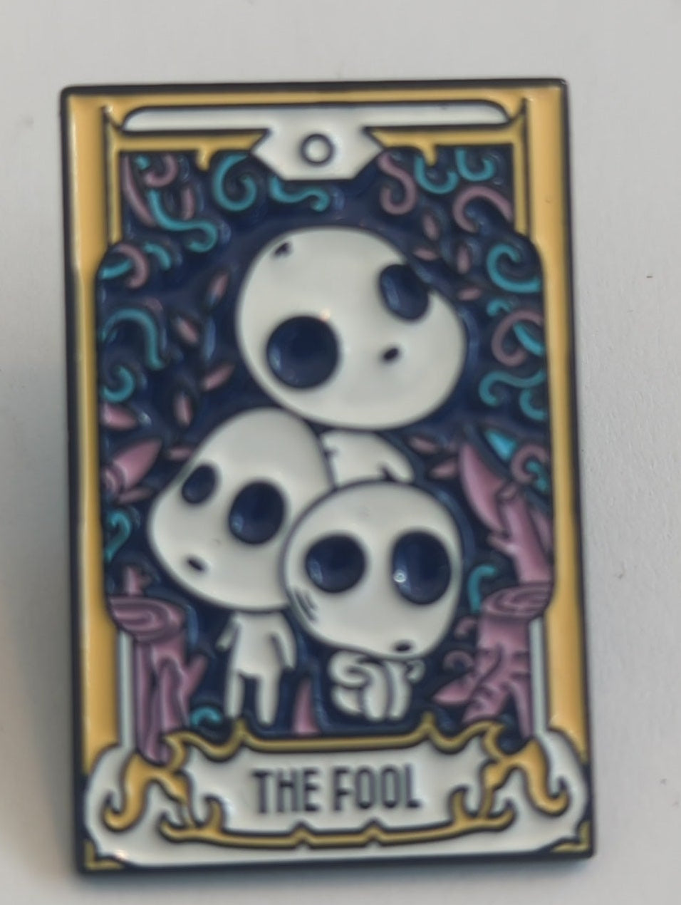 Ghibli Tarot The Fool Enamel Pin