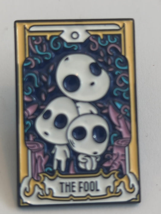 Ghibli Tarot The Fool Enamel Pin