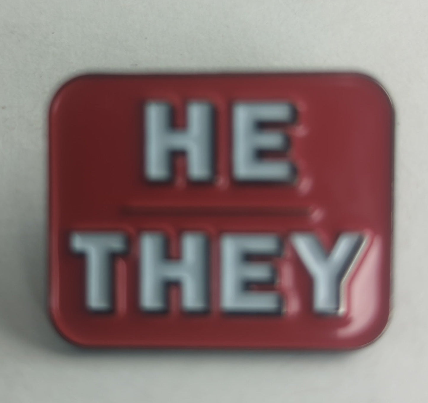 He/They Pronoun Pin