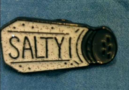 Salty pin