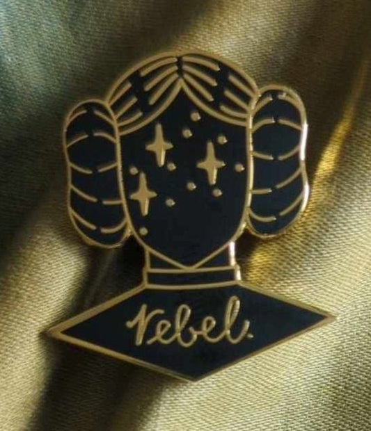 Leia Rebel pin