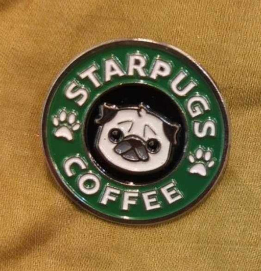 Starpugs Coffee Enamel Pin